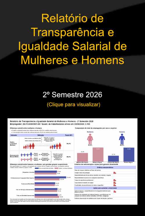 Relatório de Transparência e Igualdade Salarial - 2 Sem/ 2026