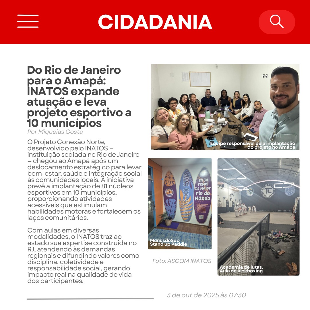 Uma iniciativa Inatos está conectando o norte do Brasil!